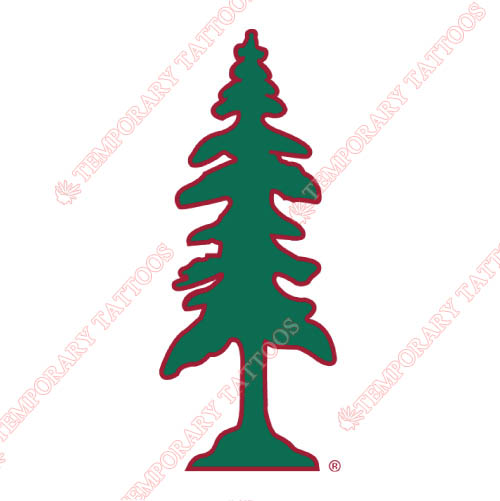 Stanford Cardinal Customize Temporary Tattoos Stickers NO.6382